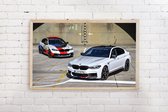 Kimano Poster - Bmw - 61 X 91.5 Cm - Wit