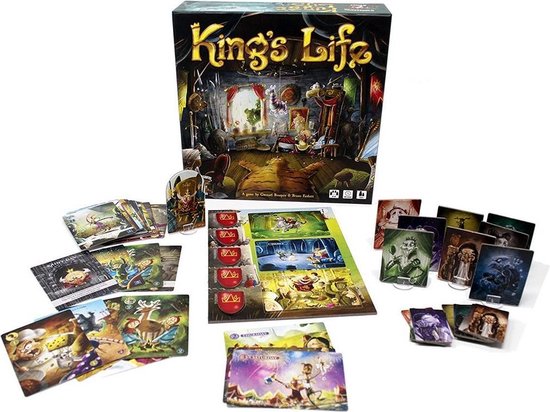 Thumbnail van een extra afbeelding van het spel Asmodee A Kings Life - EN