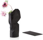 Tiny Miracles - Duurzame Design Vaas - Paper Vase Cover - Black - Large