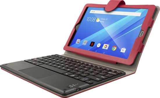 Point of view Bluetooth Keyboard met gratis rode beschermhoes
