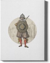 Knight II - Walljar - Wanddecoratie - Schilderij - Plexiglas