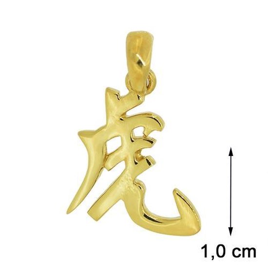 Blinx Jewels Vergulden Hanger Chinese Horoscoop Tijger