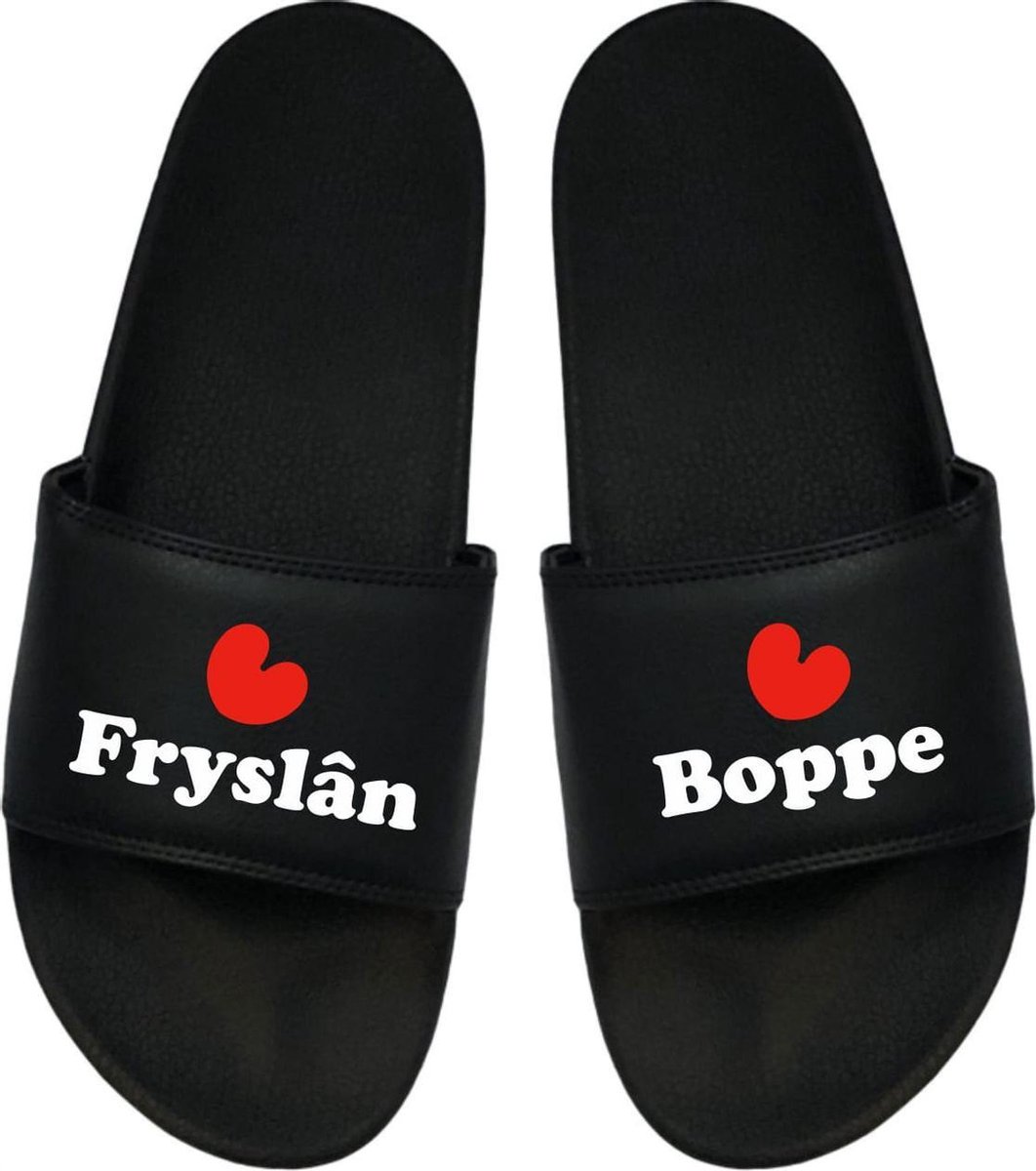 Cadeau Sint - Cadeau Kerst - Cadeau Friesland - Cadeau Badslippers - Fryslan Boppe 41 op Prijzenvolger.com