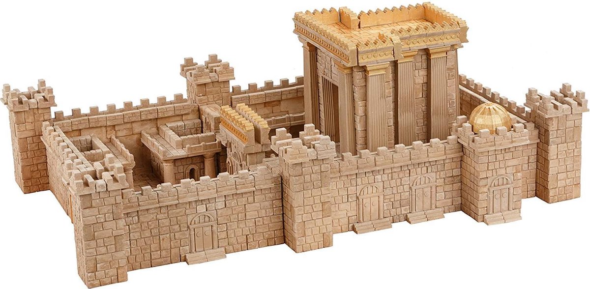 Mini Brick Constructor Temple of Jerusalem