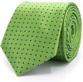 Gents - Stropdas collectie patroon groen - Maat One