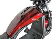 Ecruiser®  Cafecruiser | Cherry Rood | Escooter | Elektrische scooter | Elektrische Harley | H.l 6.0 | Echopper |
