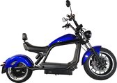 Ecruiser®  Cafecruiser | Indigo Blauw | Escooter | Elektrische scooter | Elektrische Harley | H.l 6.0 | Echopper |
