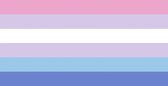Bigender Vlag - Grote Bi Gender Flag - LGBT Gay Pride Vlaggenmast Vlag - Van 100% Polyester - UV & Weerbestendig - Met Versterkte Mastrand & Messing Ogen - 90x150 CM