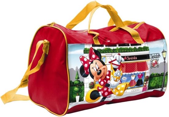 Minnie Mouse Gymtas Kinder - Bunte Sporttasche 40x32cm Aus Polyester