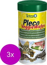 Tetra Pleco Wafer - Vissenvoer - 3 x 100 ml