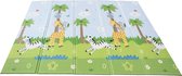 Teamson Kids Speelmat Voor Baby/Peuters - Safari Dier & Tuin Insects Ontwerp - Zacht Schuim - 154cm x 197cm