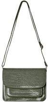 SNAKE CROSS BODY BAG OLIVE