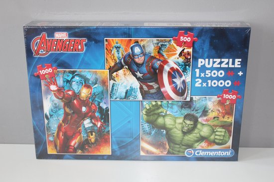 Puzzle super héros Marvel 500 pièces