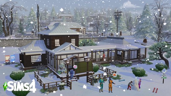 De Sims 4: Sneeuwpret - Expansion Pack - Windows + MAC - Code in a Box - Electronic Arts