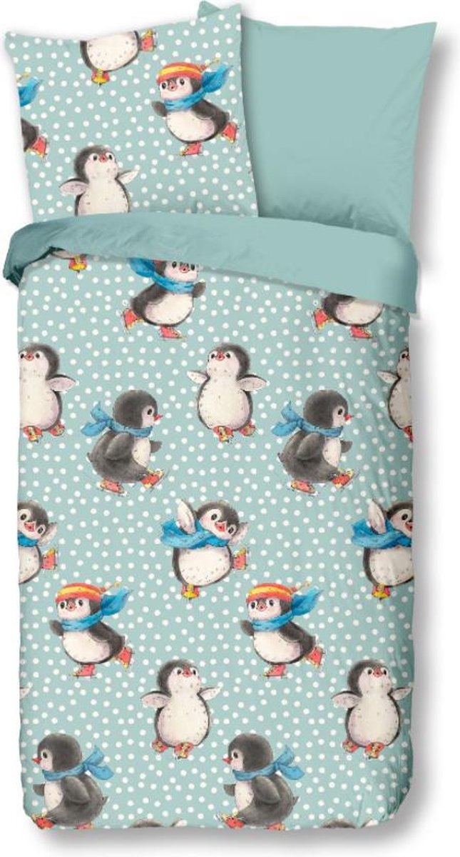 Animal Pictures dekbedovertrek Pinguin Glow in the Dark 140 x 200 cm 70