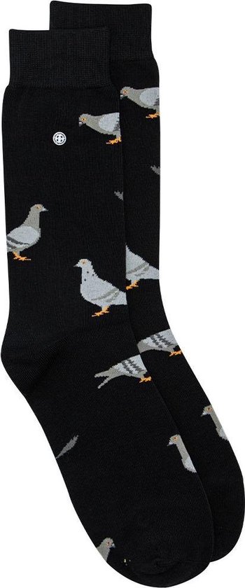 Alfredo Gonzales Sokken Pigeons Socks Zwart Maat:S (38-41)
