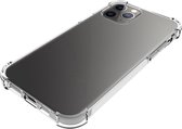 Voor IPhone 12 Pro Max (6,7) transparant siliconen hoes / achterkant met uitgestoken hoeken / anti shock / anti schok van het Merk FB Telecom Groothandel in telefoon accessoires