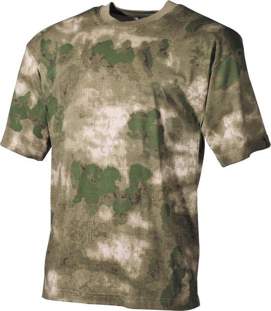 MFH US T-Shirt - korte mouw - HDT camo FG - 170 g/m² - MAAT XL