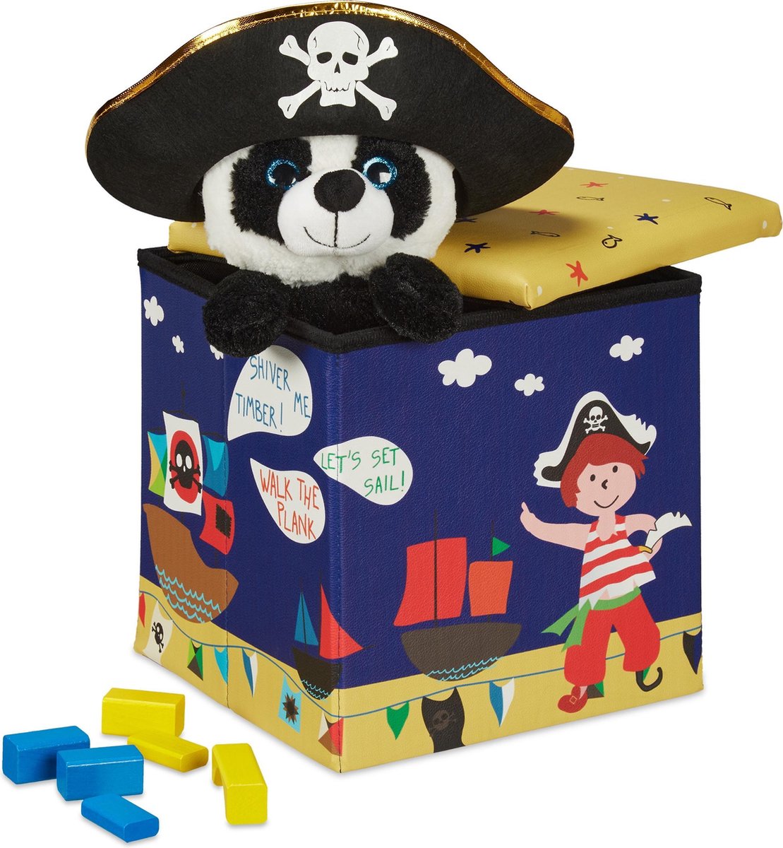 69,5 x 52,5 x 20 cm, opbergkast speelgoed, wit