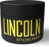 LINCOLN Styling Paste - Wax - 100% Natuurlijke Haarstyling Man met matte Haarwax - Mannen Haar Stylen met Mat Look - 100ml