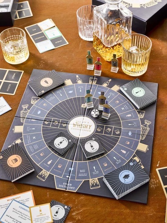 Thumbnail van een extra afbeelding van het spel Whisky game bordspel - Talking Tables