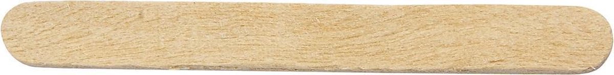 IJslollystokjes, L: 5,5 cm, B: 6 mm, naturel, 50stuk/ 1 doos