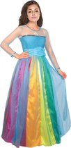 Barbie Verkleedjurk Rainbow Dames Polyester Blauw Maat M