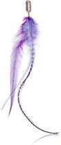 Dichiarazione Featherlocks clip primavera viola 3 1er Pack (1 x 3 pezzi)