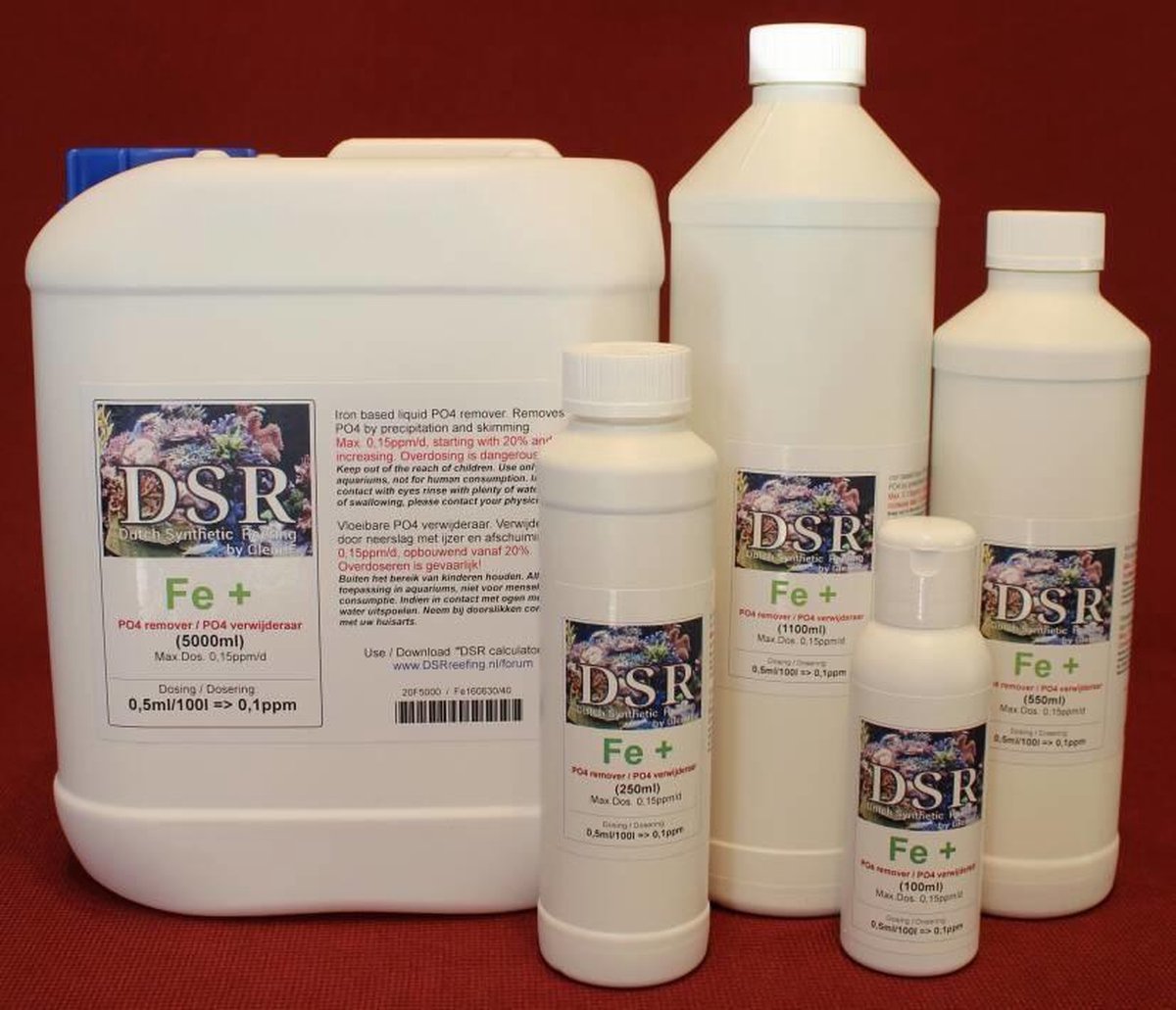 DSR Fe+ – Phosphate Remover 500 ml