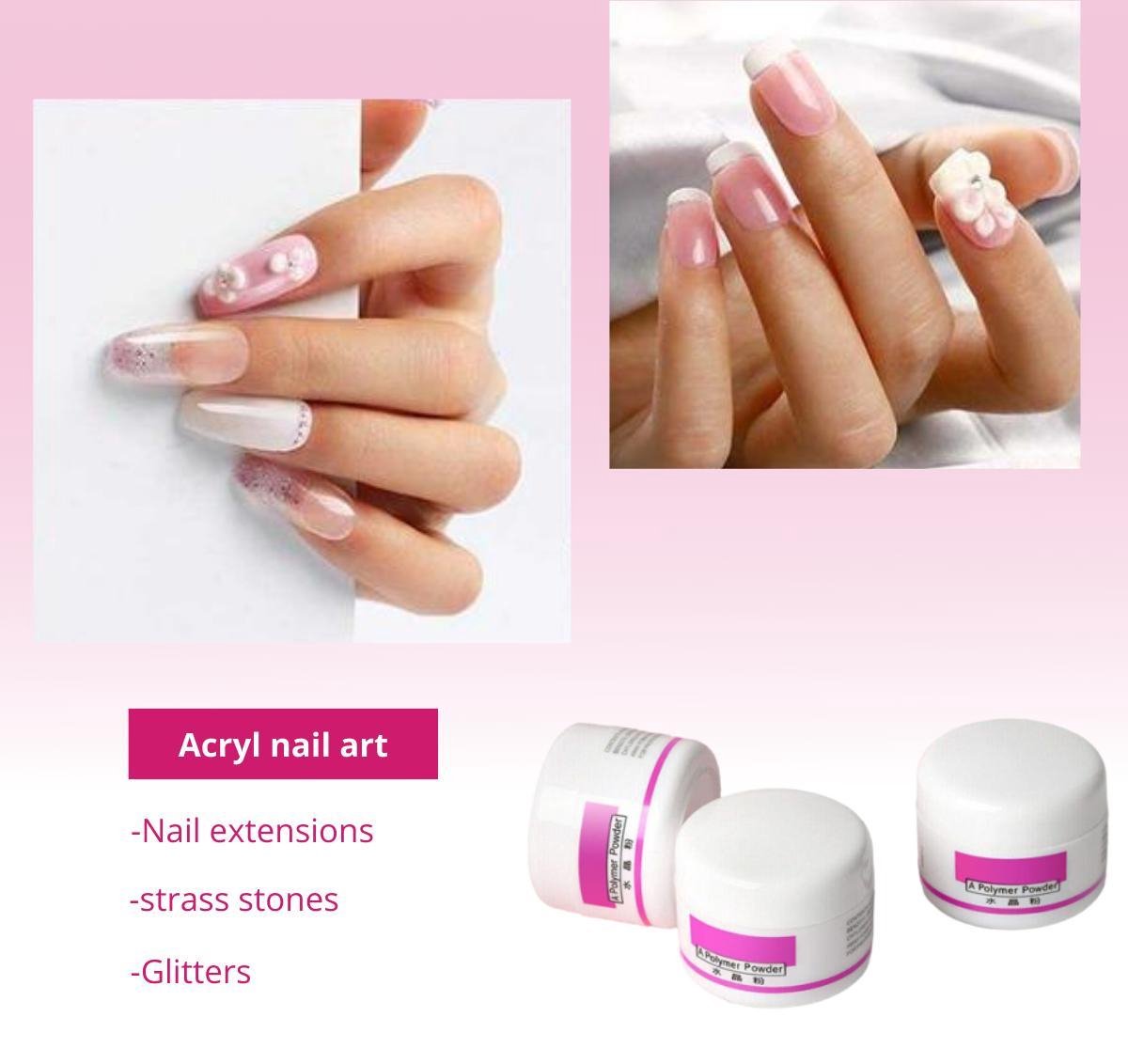 Acrylnagels Starterspakket Acryl Nagels Starter Kit Set