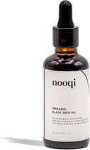 Nooqi - Zwarte Komijnzaad Olie / Black Seed Oil - 100% Puur - Biologisch - Koudgeperst - Voor Huid, Haar & Gezicht - 50ML