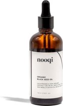 Nooqi - Zwarte Komijnzaad Olie / Black Seed Oil - 100% Puur - Biologisch - Koudgeperst - Voor Huid, Haar & Gezicht - 100ML