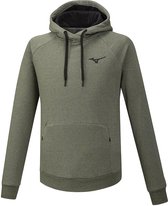 Mizuno Athletic Hoodie Heren - Groen - maat S