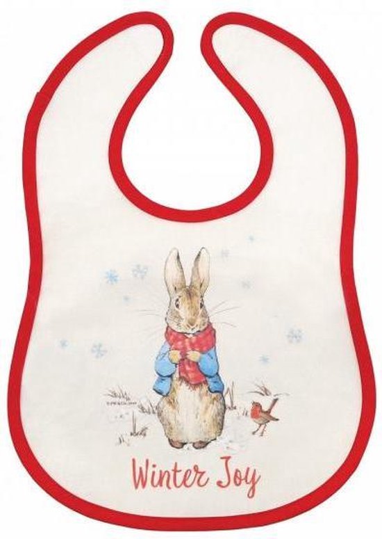 Peter Rabbit Christmas Bib