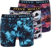Steve Wolls® - Boxershorts - 3 Pack - Maat XL - Set 05