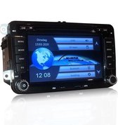 Navigatie radio met Bluetooth voor uw Volkswagen | RNS 510 pasvorm | versie 2020 | Carkit | Audio streaming | USB/SD/DVD