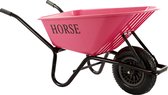 Horse Kruiwagen - Gemonteerd geleverd - kruiwagen roze - kruiwagen 100 liter
