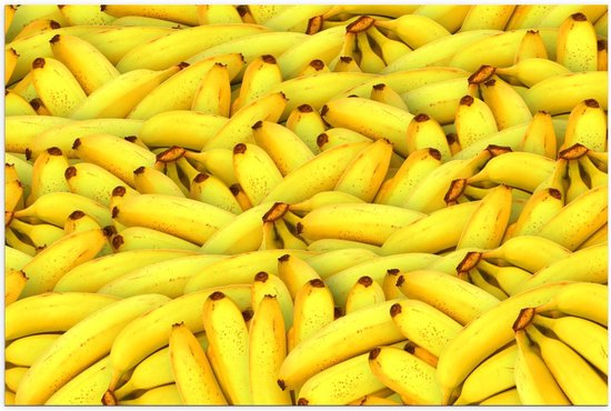 Poster - heel veel Bananen op een Hoop - Foto op Posterpapier