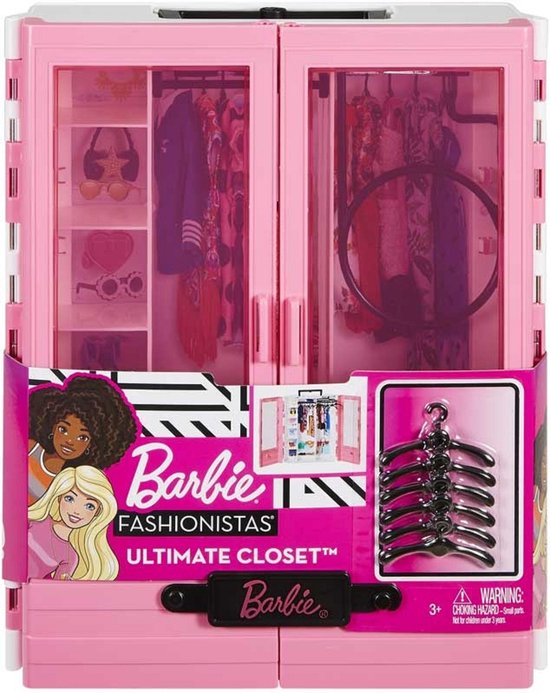 Seraph Giftig Familielid Mattel Barbie Fashionistas Ultimate Closet - Kledingkast | bol.com