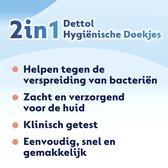 Bol.com Dettol - Hygienische Doekjes - 2 in 1 - 12 stuks x 24 aanbieding