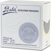 Zegeletiketten | zilver | Ø52mm