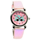 Lulupop & The Cutiepies Horloge Meisjes 27 Cm Staal Roze