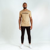 Branding Beige Giuliano Uomo Unisex T-shirt Maat XL