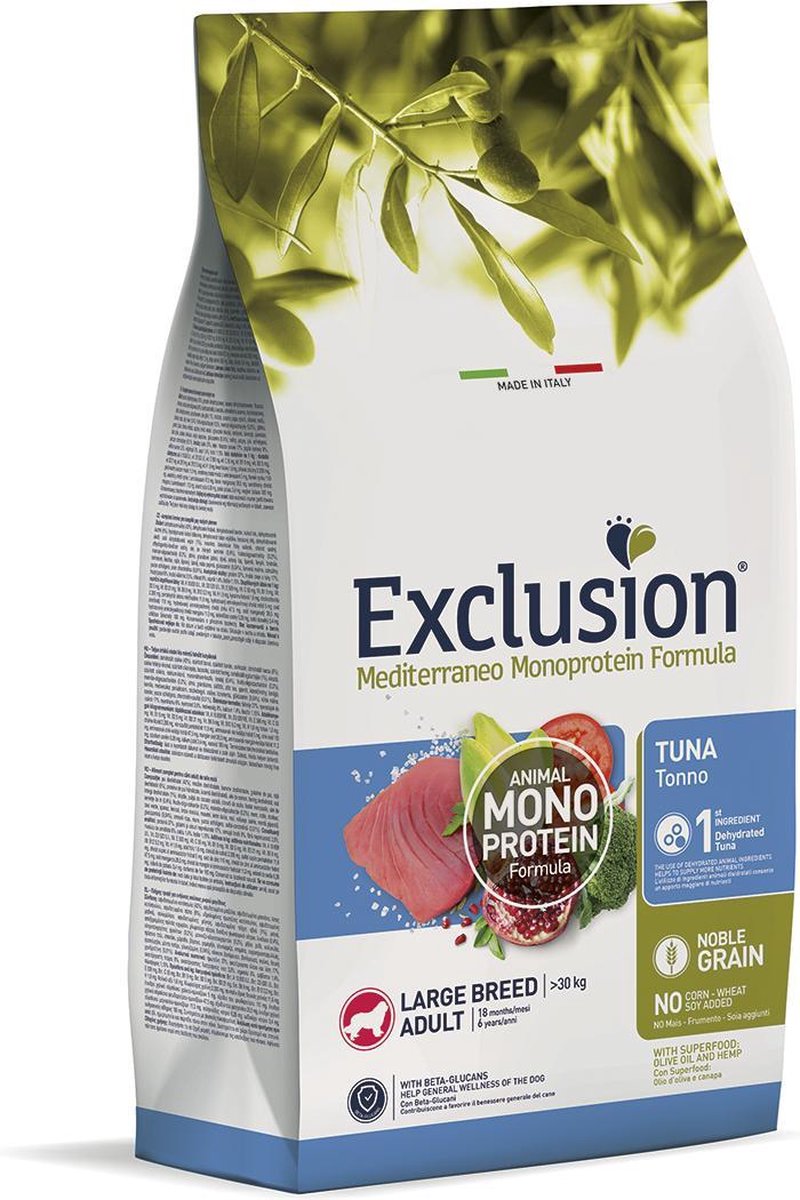 EXCLUSION Exclusion Mediterraneo large Tuna 12 kilo