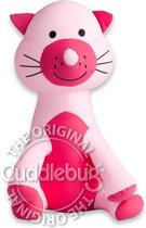 Cuddlebug  kussen | Licht Roze Kat | Knuffel | Kinderen