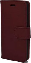 INcentive PU Wallet Deluxe Galaxy J4 2018 red wine