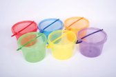 TickiT Translucent Colour Buckets Set