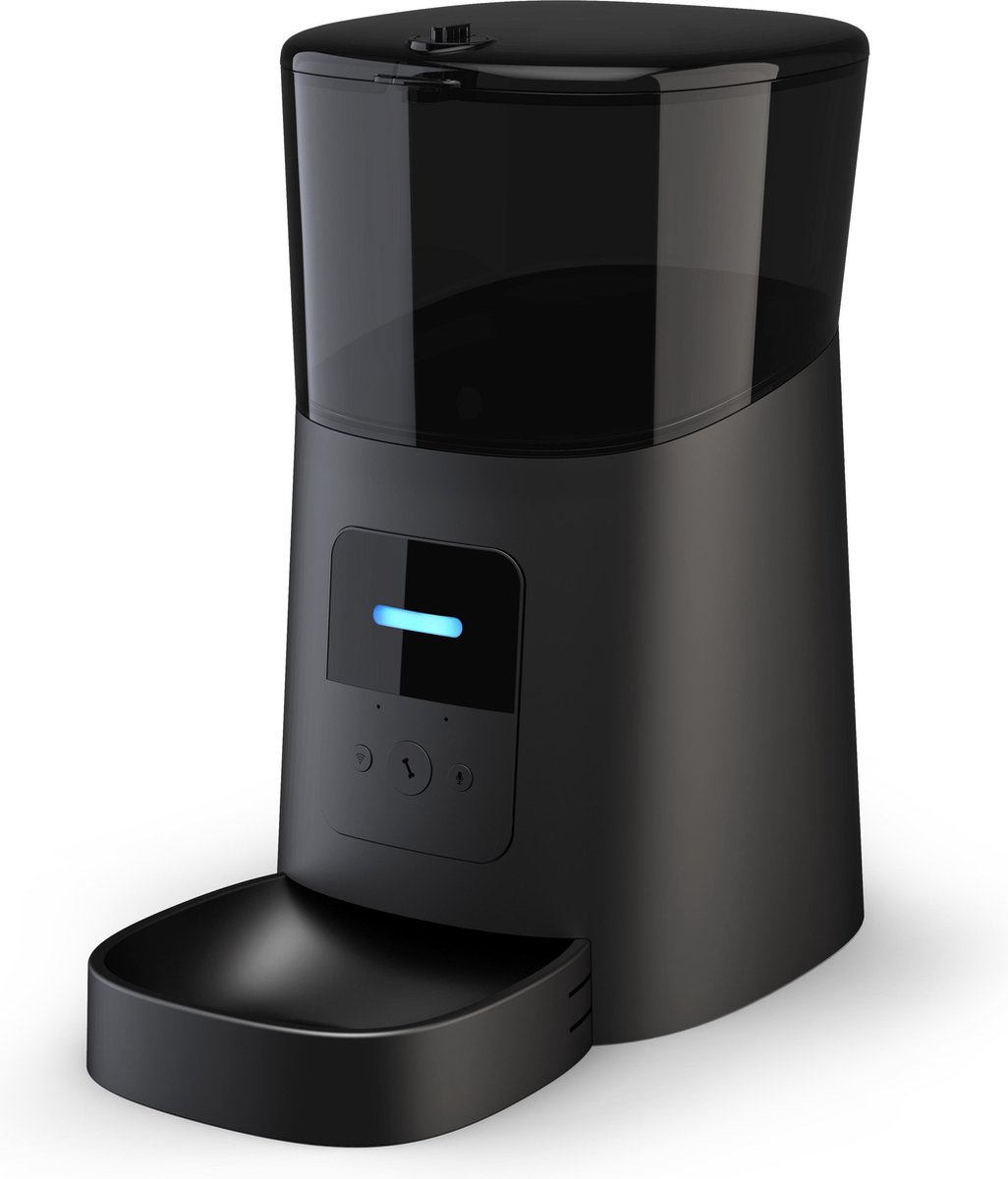 Qeasy Automatisch Voerbak - Voerdispenser Met Applicatie - WiFi - Stemrecorder - Katten - Honden - Z