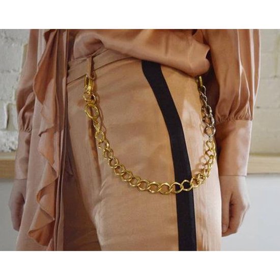 Accessoires pour femmes | Chaîne de pantalon modèle de base avec anneaux |  bol.com