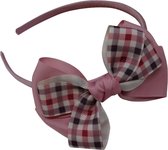 Jessidress Haarband Meisjes Haar Diadeem met Grote Haarstrik - Roze